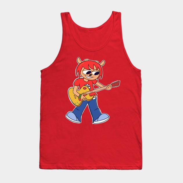 Leave It To Lammy Tank Top by Husky's Art Emporium